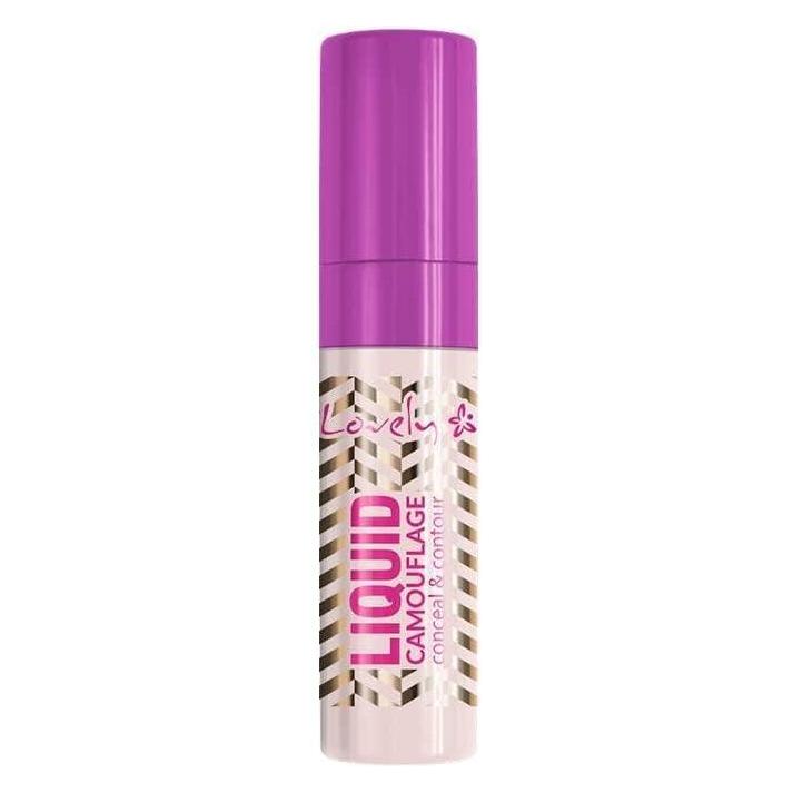 Lovely Liquid Camouflage concealer for face 05 Natural 8ml (Natural) (5901801670445)