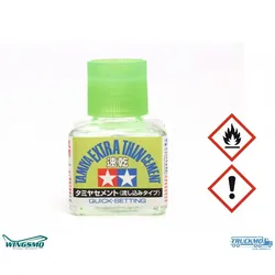 Tamiya Plastikkleber 40ml Quick extrad. 300087182
