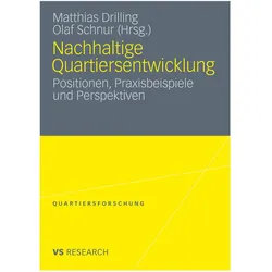 Nachhaltige Quartiersentwicklung, Fachbücher von Olaf Schnur, Matthias Drilling