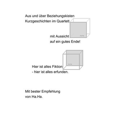 Kurzgeschichten im Quartett, Taschenbuch von Ha. Ha., BoD – Books on Demand, 978-3-7494-9315-9