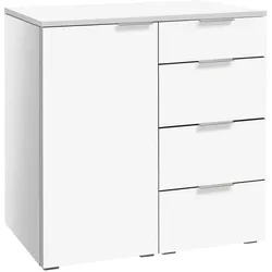 Hasena »Qunito« Kommode Weiss deckend, lackiert / Weiss deckend, lackiert