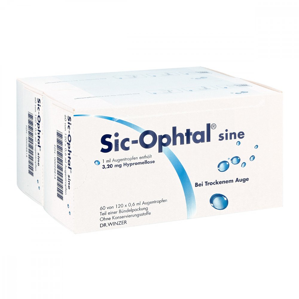 Dr. Robert Winzer Pharma GmbH Sic Ophtal sine Augentropfen Augentropfen 00028814