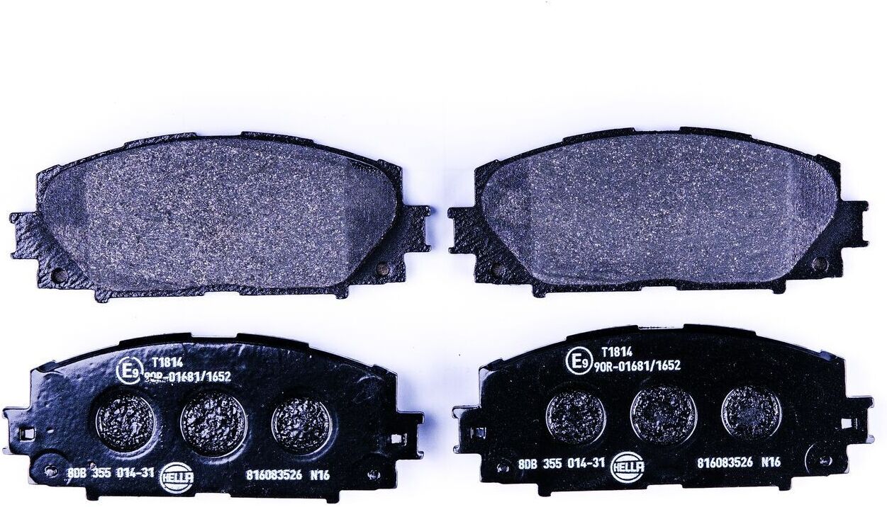 HELLA 8DB 355 014-311 Brake pad set