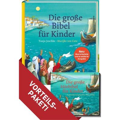 Die große Bibel für Kinder. Kombipaket (Buch + Hörbuch), Set von Tanja Jeschke, Deutsche Bibelgesellschaft, 978-3-438-04781-6