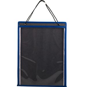 Eichner Auftragstasche Robust 9017-00184, A4, verstärkte Nähte und Dehnfalte, blau, 10 Stück