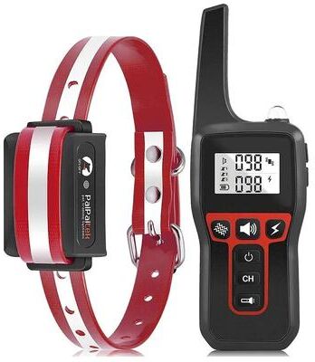 Uplifted Finds 1000M Dog Training Collar Universal Waterproof Rechargeable With Remote red