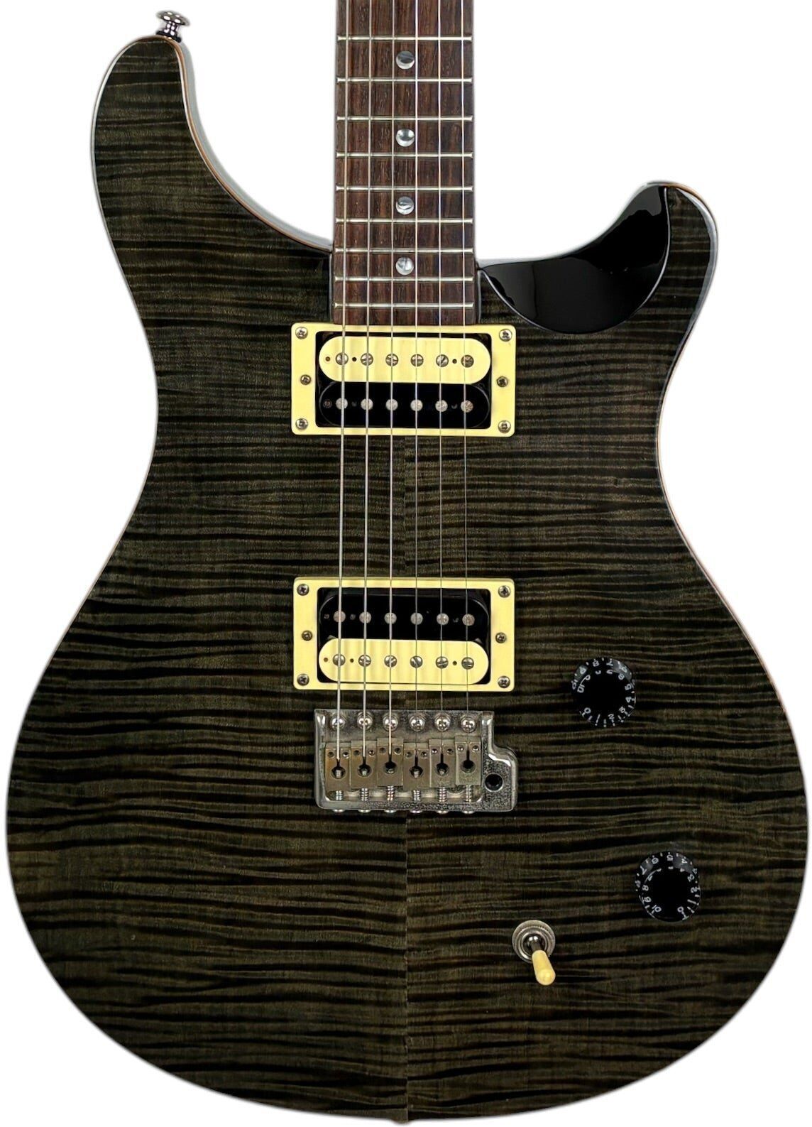 PRS SE Custom 22 2007 - Transparentna Czerń   czarny - Refurbished
