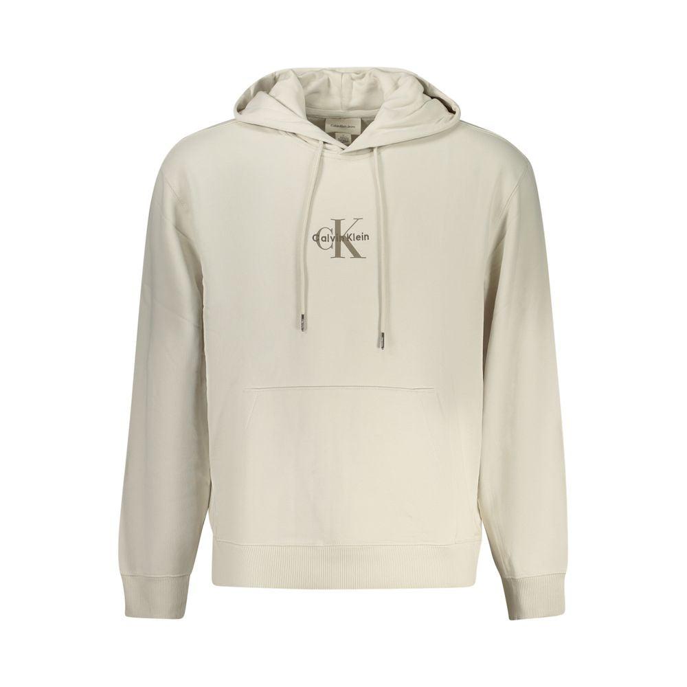 Calvin Klein Beige Katoenen Heren Hoodie