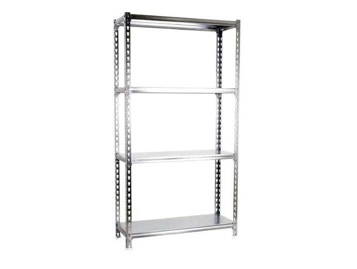 Simon Rack Metallregal 1500x1200x400 mm - Simonclick 4 Höhen, Metallablage, Biegepunkt 200 kg, Korrosionsschutzlackierung, Klicksystem-Montage, Verzinkt