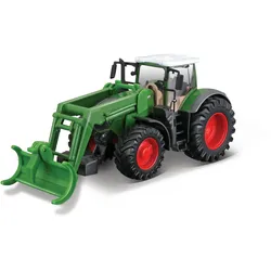 Bburago 18-31636 - Traktor - Fendt 1050 Vario mit Holzgreifer (10cm)