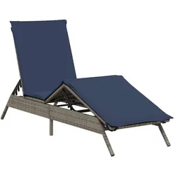 vidaXL, Liegestuhl, Candela (170 cm)