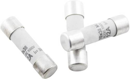 TRU Components 1576894 TC-1038625 Feinsicherung (Ø x L) 10.3mm x 38mm 6A 500V Flink -F- Inhalt