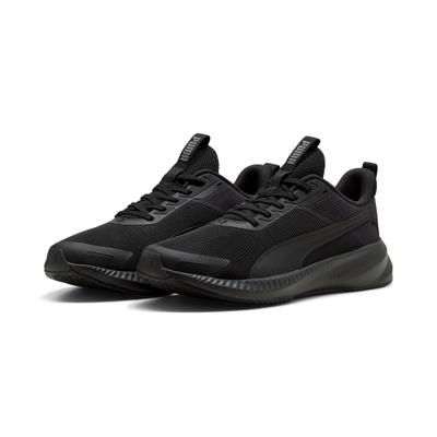 Trainingsschuh PUMA "Flyer Lite 4 Laufschuhe Erwachsene", Damen, Gr. 37, schwarz, Obermaterial: Synthetik, Textil. Futter: Textil. Innensohle: Textil. Laufsohle: Gummi, Synthetik, Schuhe