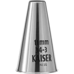 5x Kaiser Lochtülle, Spritzbeutel