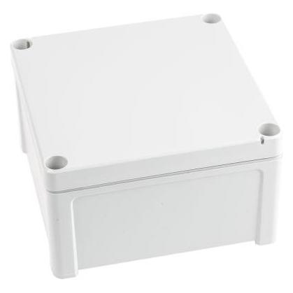 Fibox Gehäuse grauer Deckel IP65 130x130x75mm (Gehäuse) (TA 131308)