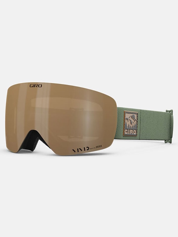 Giro Ski-/ Snowboardbrille "Contour" in Grün/ Hellbraun - onesize