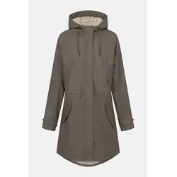 Derbe Regenjacke Friese Tildaholm Damen Braun Gefüttert