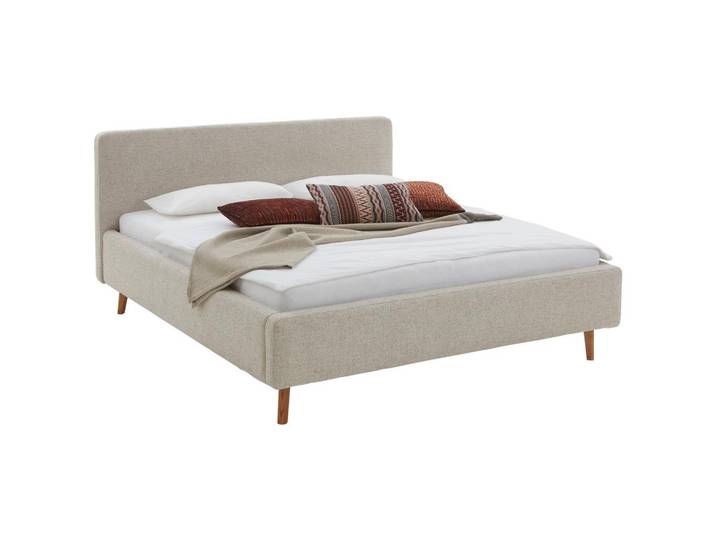 POLSTERBETT Mattis Herve Beige 180x200cm