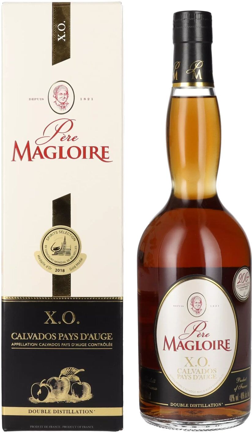 Père Magloire Calvados Pays D'Auge X.O. 40% Vol. 0,7l in Geschenkbox