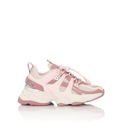 Sneaker PLEIN SPORT "Running-Sneaker", Herren, Gr. 36, Normalschaft, rosa (03, rose, pink), Schuhe Sneaker
