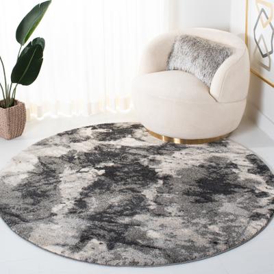 SAFAVIEH Retro Agnija Modern Abstract Distressed Rug