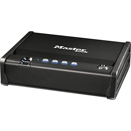 Master Lock MLD08EB Kleine Biometrische Kluis met Vingerafdrukscanner