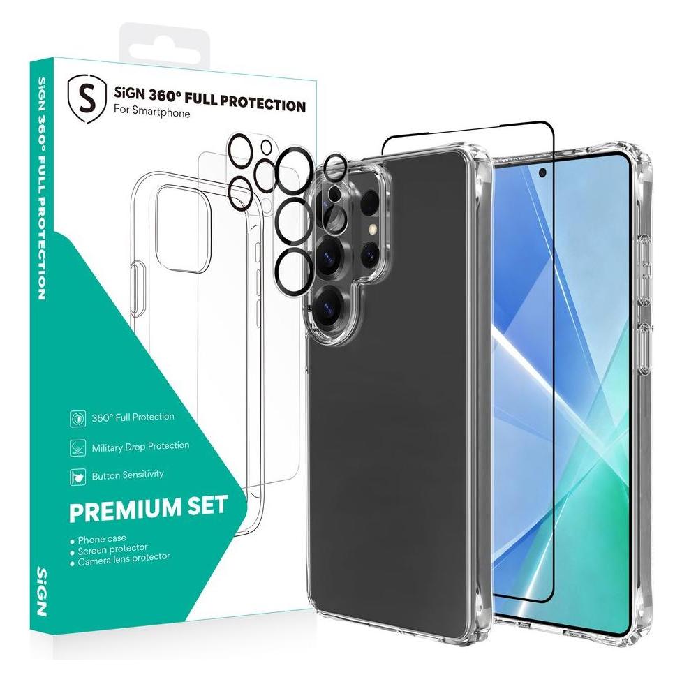 SIGN Komplettes Schutzpaket für Samsung Galaxy S26 Ultra (Samsung Galaxy S26 Ultra) (SN-CGS26U-P)