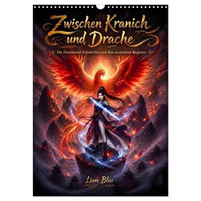 Zwischen Kranich und Drache (Wandkalender 2027 DIN A3 hoch), CALVENDO Monatskalender