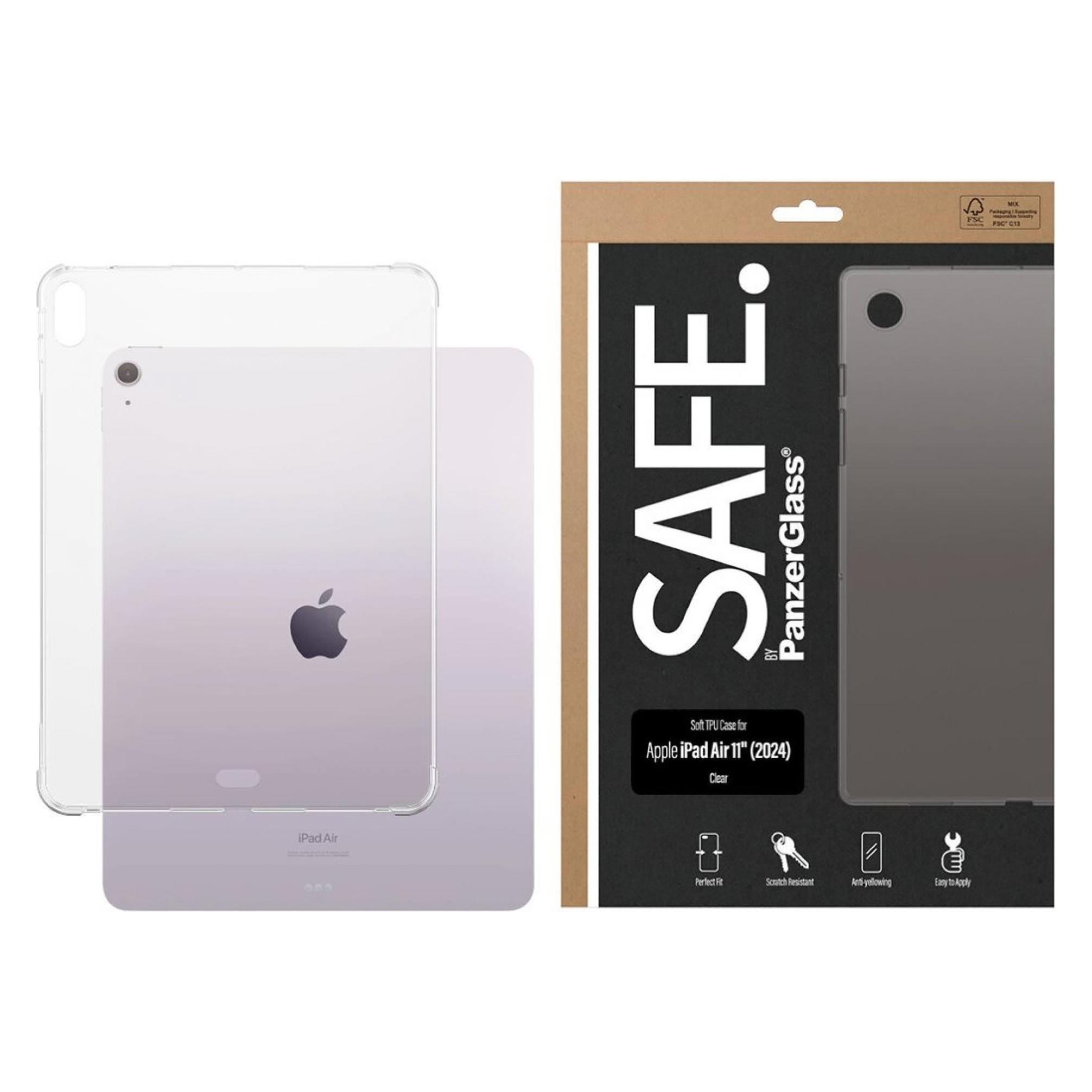 PanzerGlass SAFE by Case Apple iPad Air 11- (2024) clear (Apple iPad Air 11 2024) (SAFE95742)