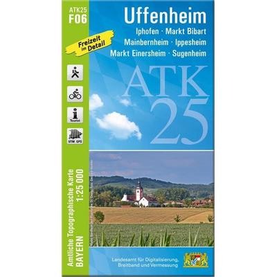 ATK25-F06 Uffenheim (Amtliche Topographische Karte 1:25000), Sonstige von , Landesamt für Digitalisierung, Breitband und Vermessung, Bayern,