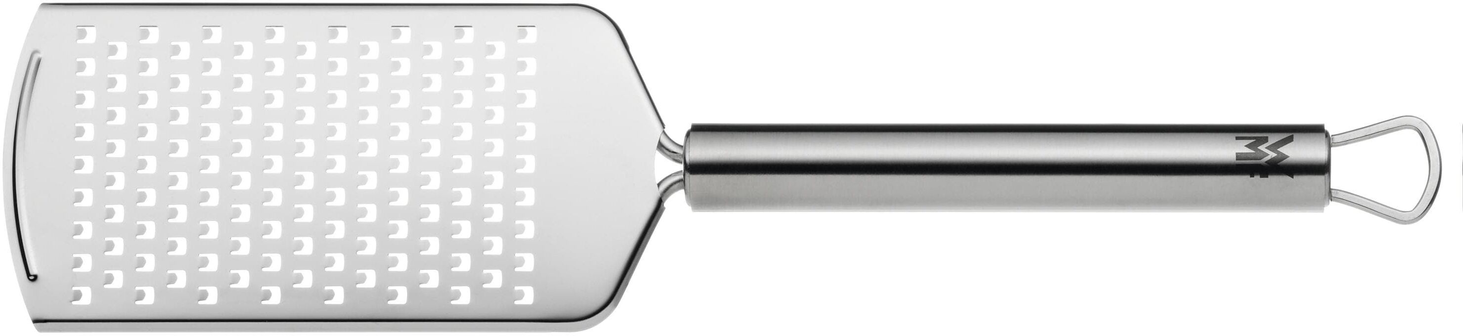 Küchenreibe WMF "Reibe mittel Profi Plus", silber (silberfarben), B:6cm T:25cm, Cromargan Edelstahl Rostfrei 18/10, Küchenreiben, Küchenreibe silberfarben Einheitsgröße