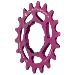 Wolf Tooth Aluminium Single Speed Ritzel, 18 Z., purple