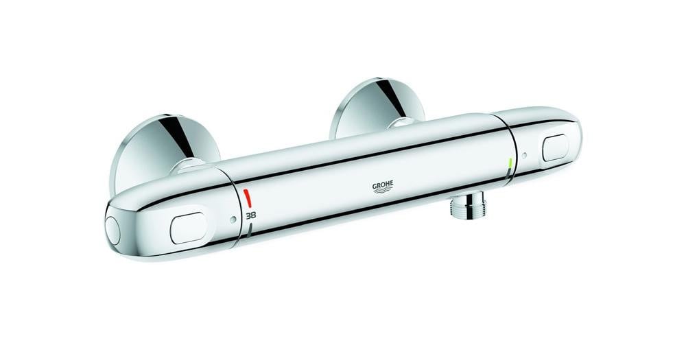 GROHE Grohtherm 1000 Thermostatische douchemengkraan met doucheset, chroom
