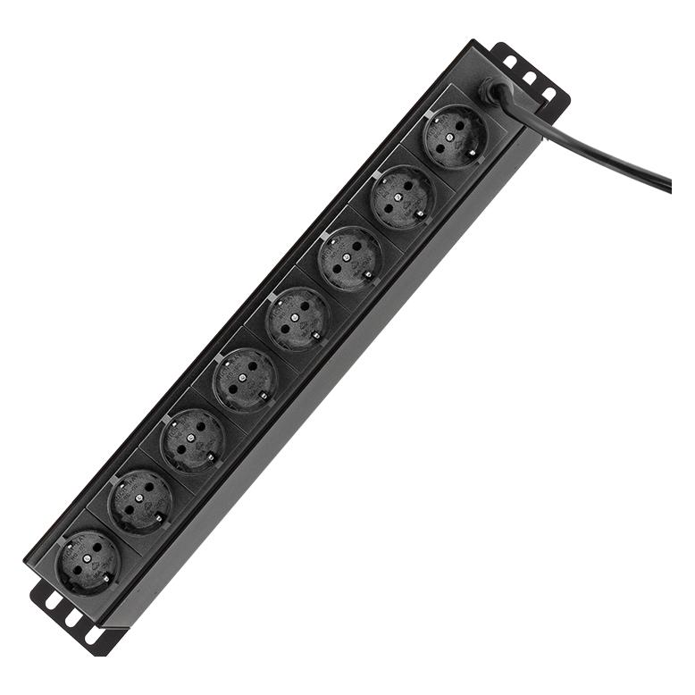 LogiLink Steckdosenleiste (8x, CEE 7/3, 2 m) (PDU8D01)