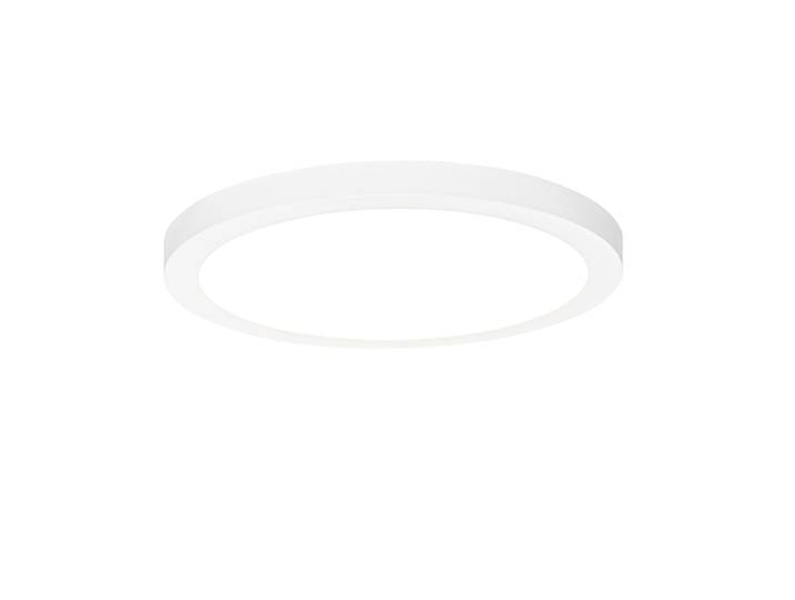 Spot encastrable ou apparent blanc 30 cm LED incluse à intensité