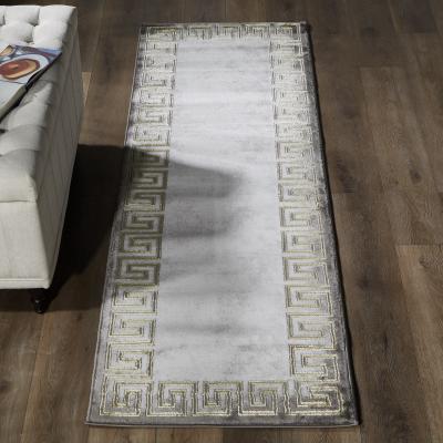 MDA Rugs Brooklyn Collection Abstract Border Area Rug