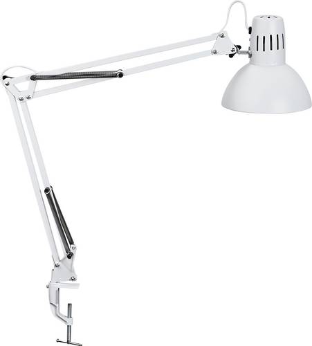 Maul MAULstudy 8230502 Klemmleuchte E27 Weiß