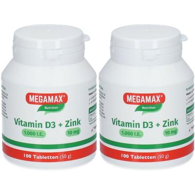 Vitamin D3 1.000 I.E.+Zink 10 mg Tabletten 2x 2x100 St