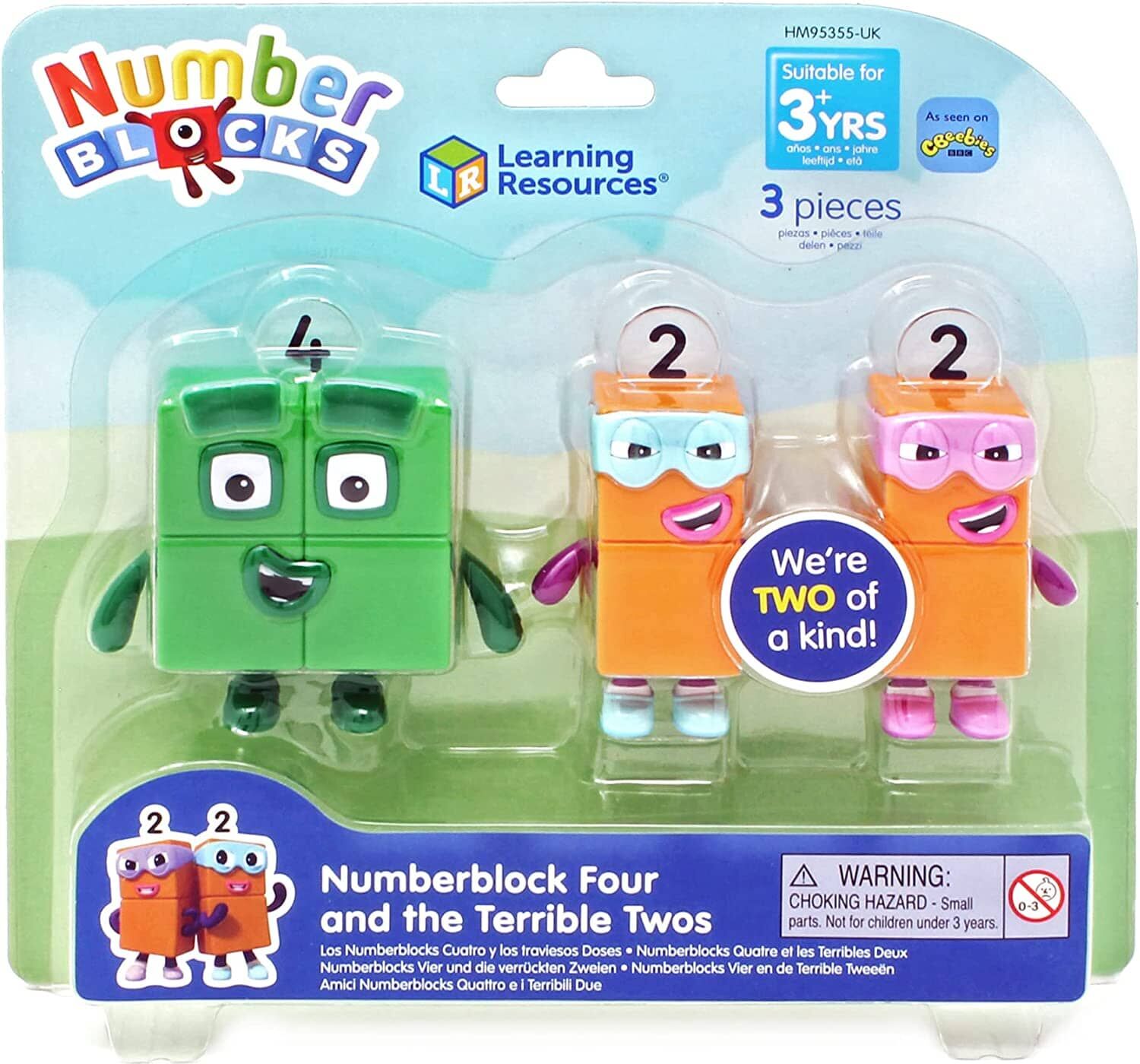 Numberblock Four and The Terrible Twos by Learning Resources - Ages 3 Years+ Learning Resources