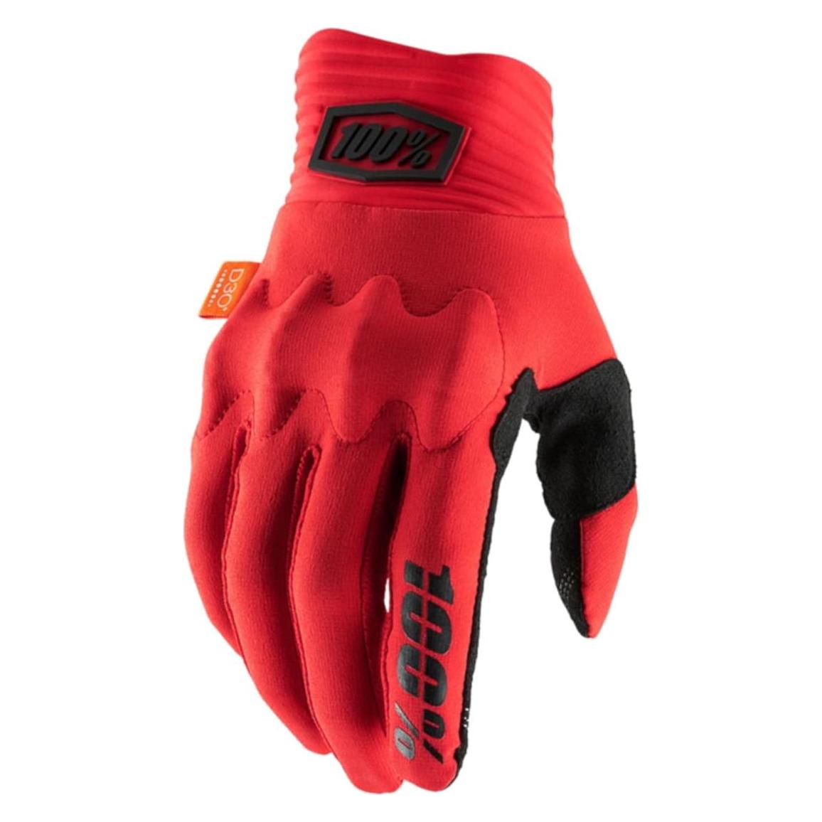 100% Unbekannt Herren-Handschuhe Cognito, Rot/Schwarz, Grösse XL, HP-10013-013-13 (XL) (10013-013-13)