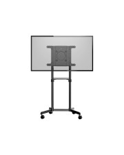 StarTech.com Mobiler TV-Wagen Tragbarer rollender TV-Ständer für 93,98-177,8cm 37-70Zoll mit Regal und Ablagefach Drehen/Neigen (MBLTVSTNDEC)