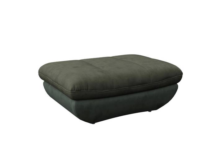 Mid.you Hocker, Dunkelgrün, Hellgrün, Kunststoff, 107x43x75 cm, Stoffauswahl, Stauraum, Wohnzimmer, Hocker, Sitzhocker