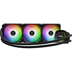 Gamdias Liquid KA hler Aura GL360 Lite WakA retail, CPU Wasserkühler, Schwarz
