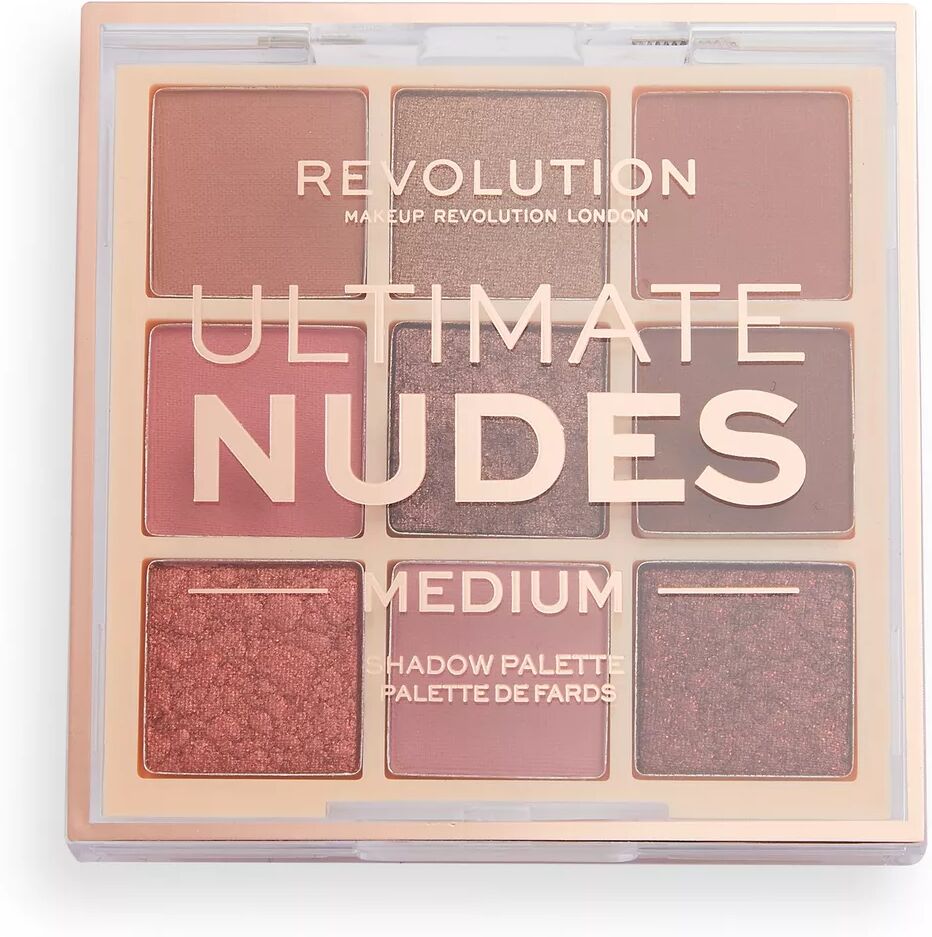 Revolution - Ultimate Nudes Shadow Palette Medium, 8 g, Nude
