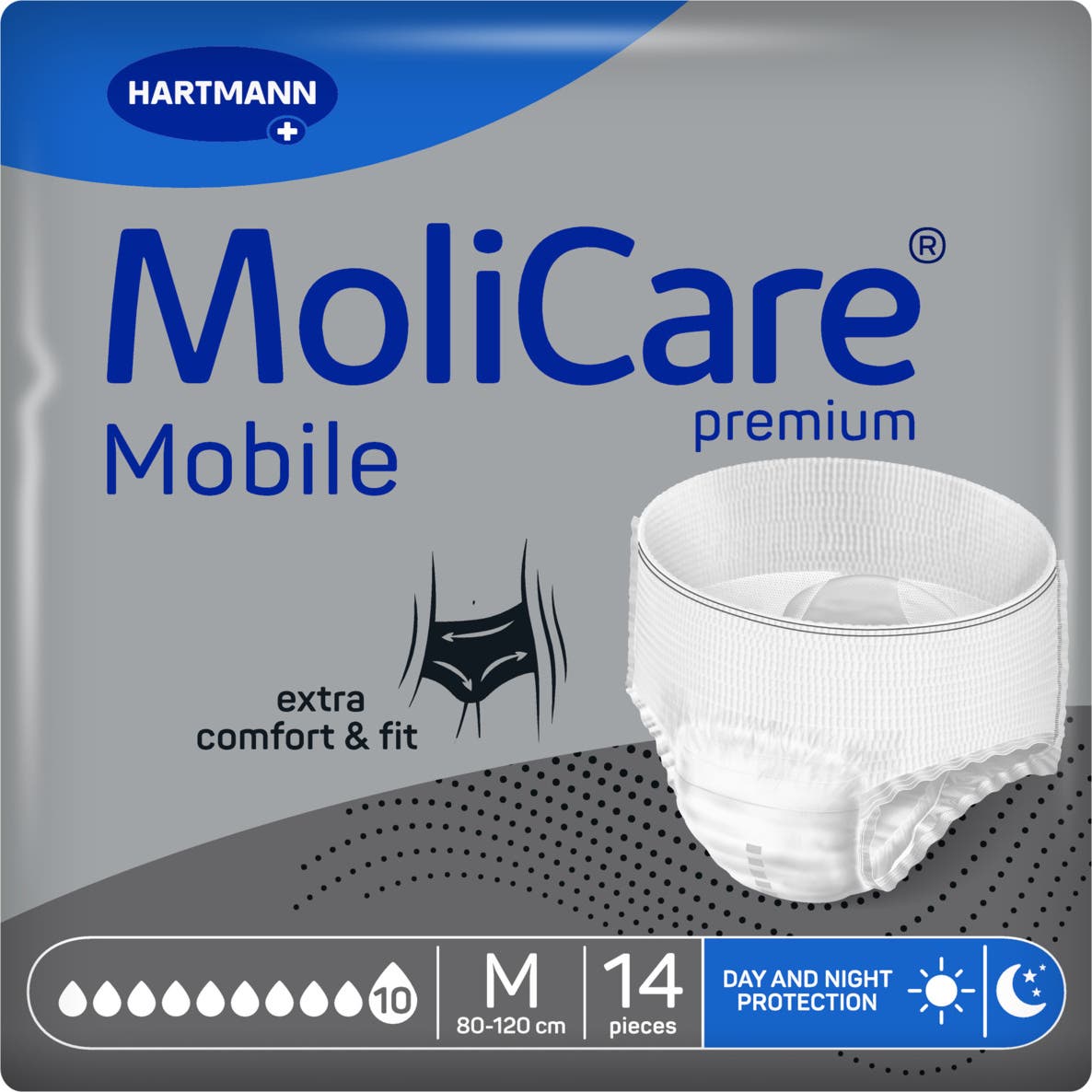 HARTMANN Molicare Premium Mobile 10 Gotas T M 14 uds