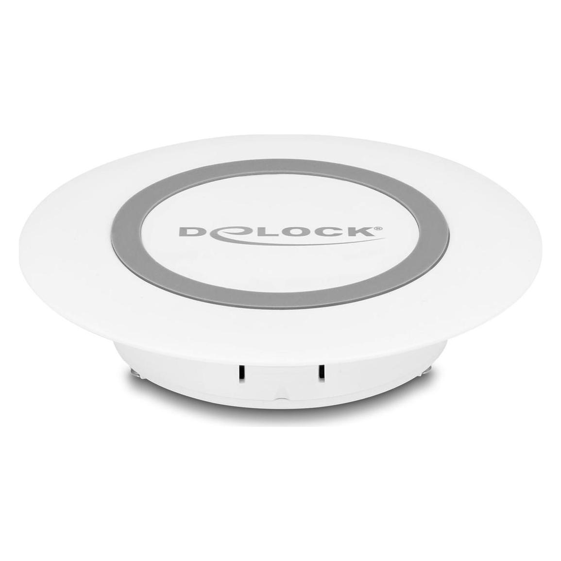 Delock Wireless Charger 15 W für Tischeinbau weiss (15 W) (66260)