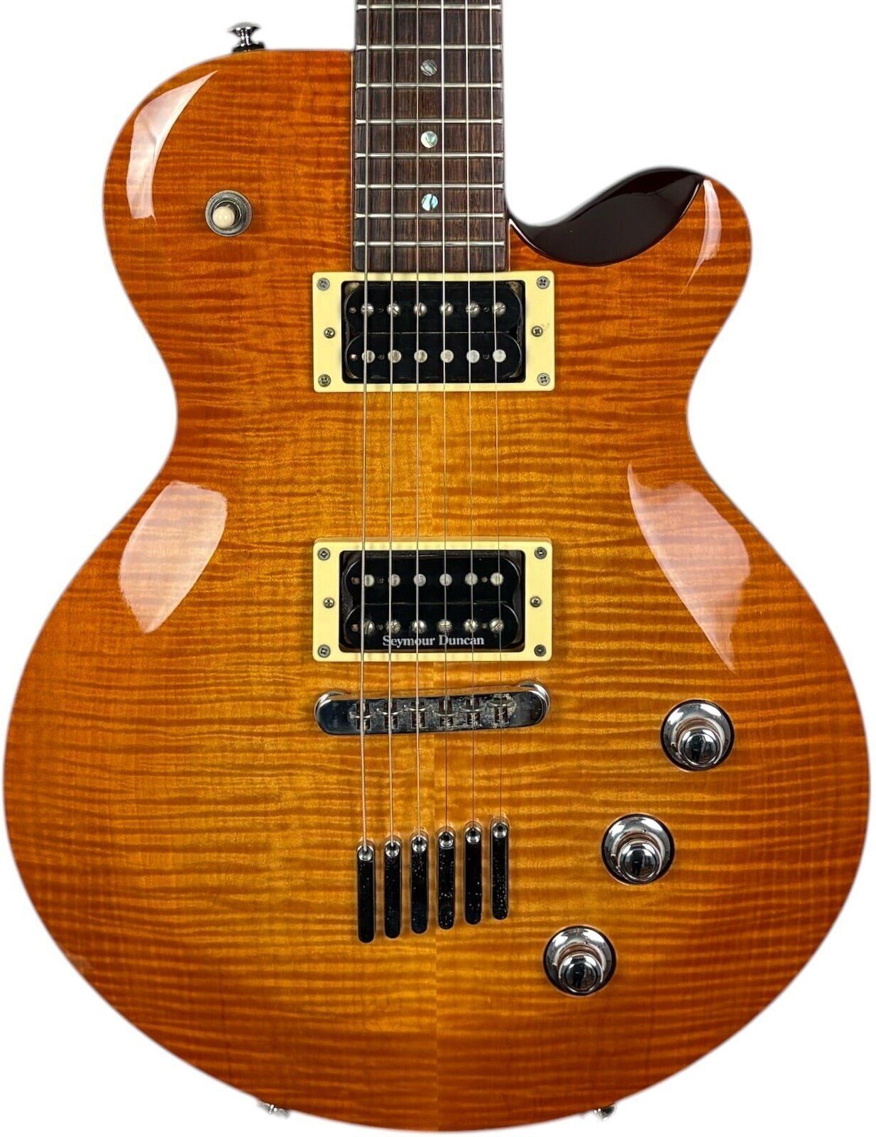Yamaha AES620 Les Paul 2010   amber flame maple - Refurbished
