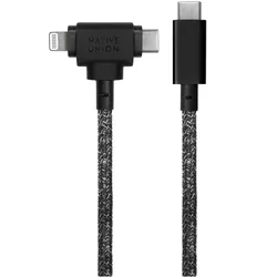 Native Union Belt Cable Duo (1.50 m, USB 3.2 Gen 2, 60 W), USB Kabel