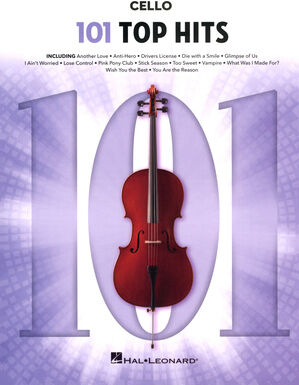 Hal Leonard 101 Top Hits for Cello