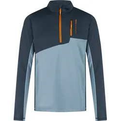 PROTEST PRTBonus 1/4 zip active top Stone Blue, Stone Blue, L